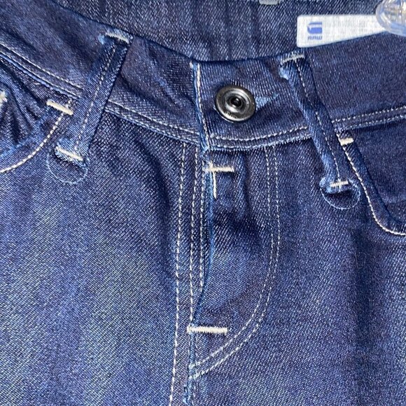 New Without Tags Women's G-Star Denim Jeans Dark Blue Size 27" - Picture 14 of 14